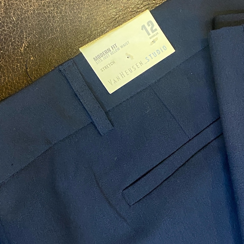 Van Heusen Dark Blue Trousers